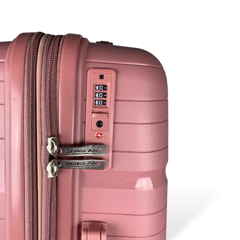 Platinium Marseille Handbagage Trolley 55cm Pink Platinium 