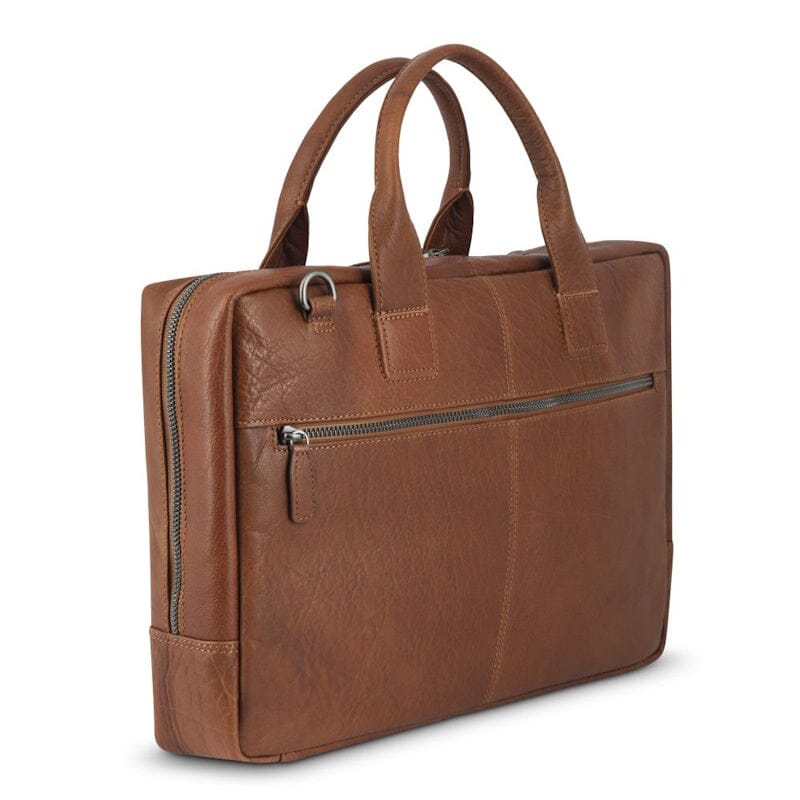 Plevier Basalt laptoptas 15,6" Cognac Plevier 