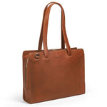 Plevier Dames Laptoptas Pharos 15,6 inch Cognac Plevier 