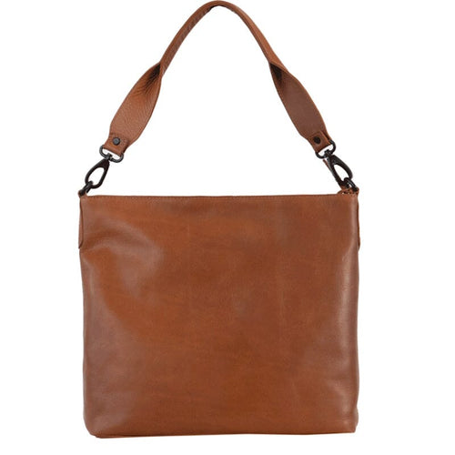 Saccoo Foggia Crossbody / Schoudertas Cognac Saccoo 