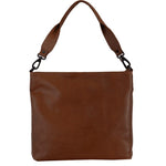 Saccoo Foggia Crossbody / Schoudertas Donkerbruin Saccoo 