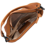 Saccoo Foggia Crossbody / Schoudertas Donkerbruin Saccoo 