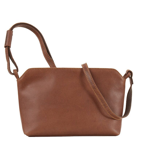 Saccoo Secce Crossbody / Schoudertas Cognac Saccoo 