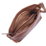 Saccoo Secce Crossbody / Schoudertas Cognac Saccoo 