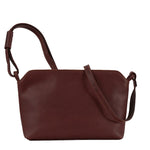 Saccoo Secce Crossbody / Schoudertas Donkerbruin Saccoo 