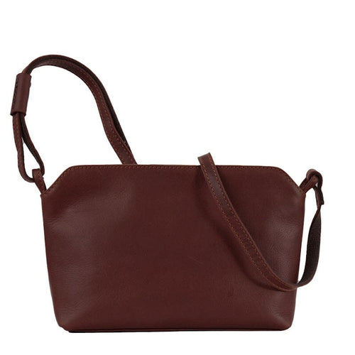 Saccoo Secce Crossbody / Schoudertas Donkerbruin Saccoo 