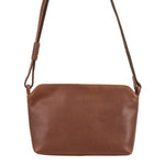 Saccoo Secce Crossbody / Schoudertas Donkerbruin Saccoo 