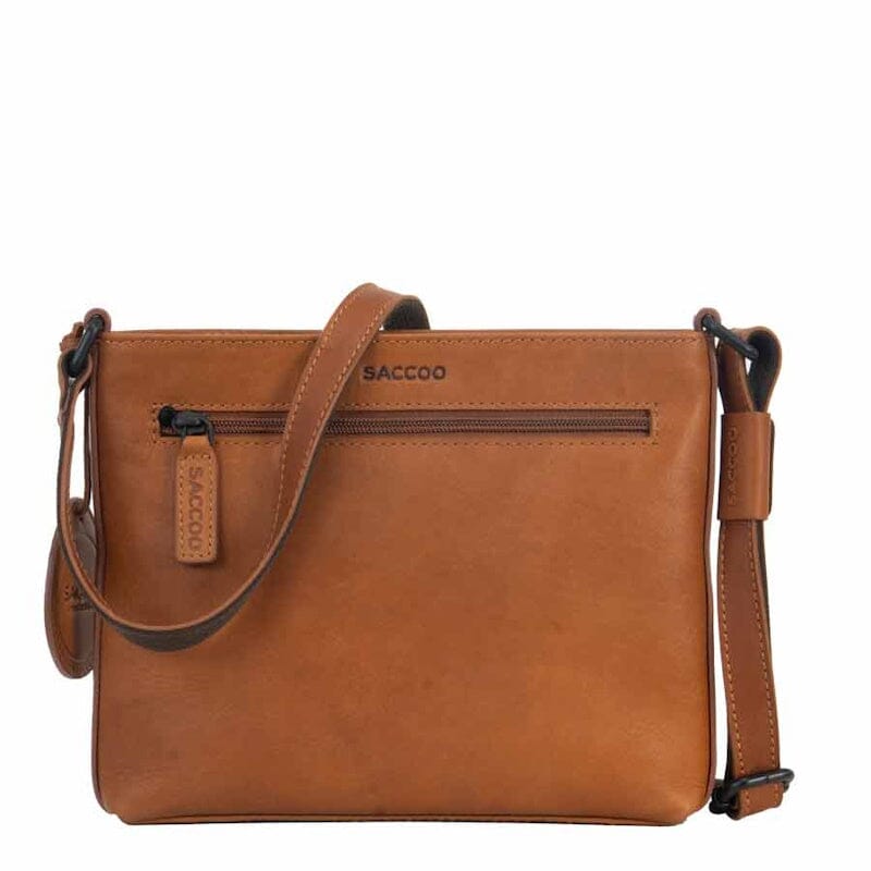 Saccoo Senora Crossbody Tas Donkerbruin Saccoo 
