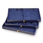 Sacher Sieradendoos Lena Acuro / Navy (leer) Sacher 