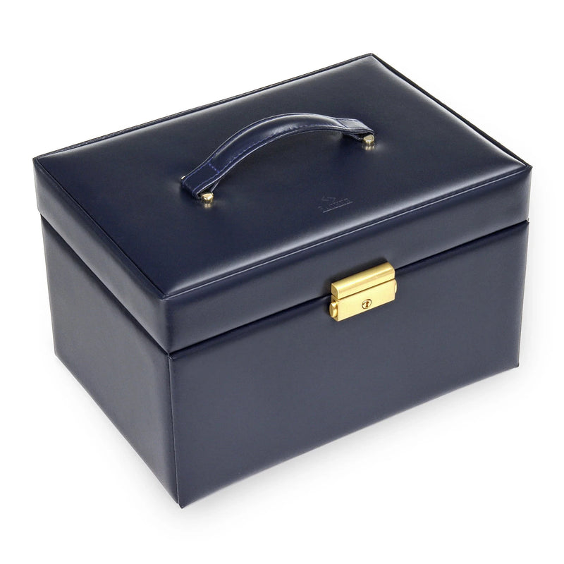 Sacher Sieradendoos Lena Acuro / Navy (leer) Sacher 