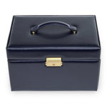 Sacher Sieradendoos Lena Acuro / Navy (leer) Sacher 