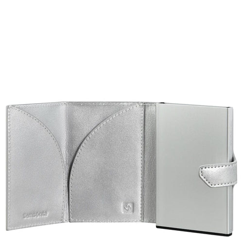 Samsonite Alu Fit Proxis Portemonnee Silver Samsonite 
