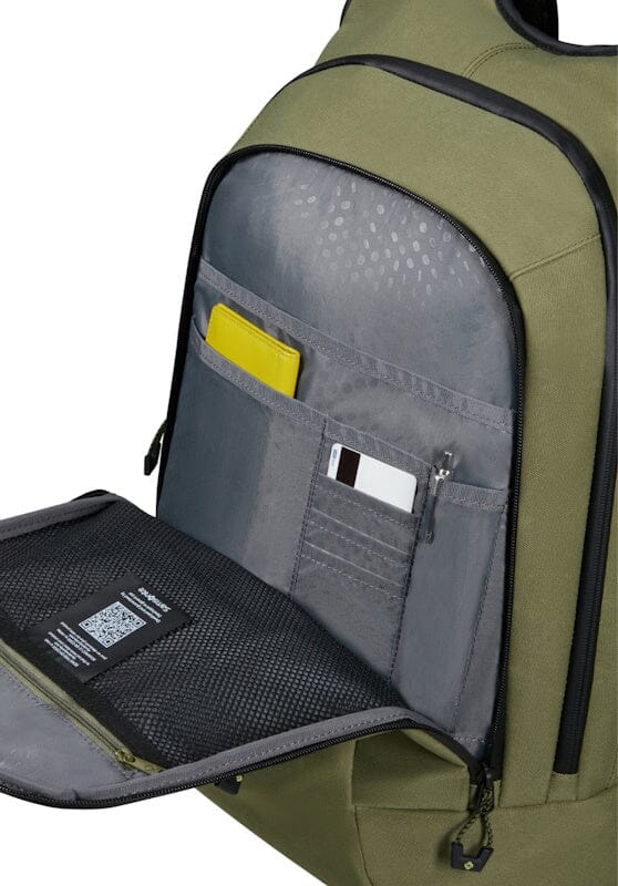Samsonite Ecodiver Laptop Backpack L LTD Waxed Wasabi Samsonite 