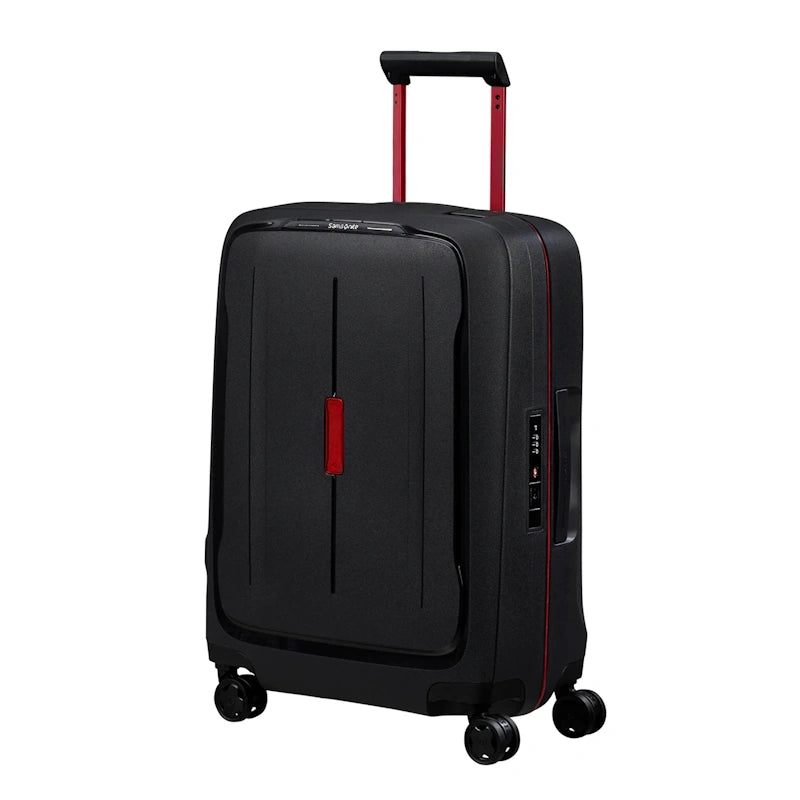 Samsonite Essens Handbagage Trolley 55 Charcoal Red Samsonite 