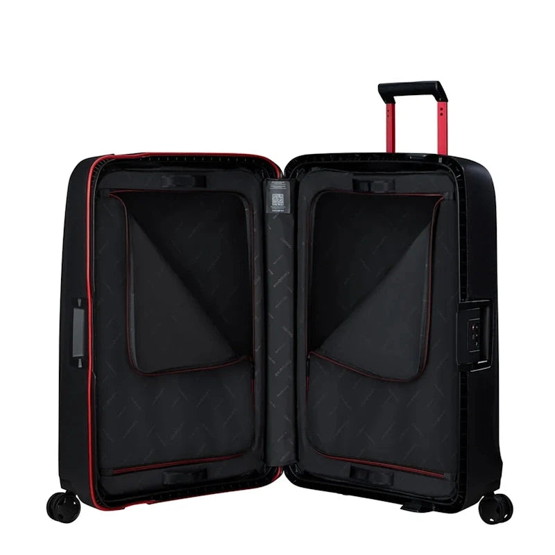 Samsonite Essens Spinner Trolley 81 Black Red Samsonite 