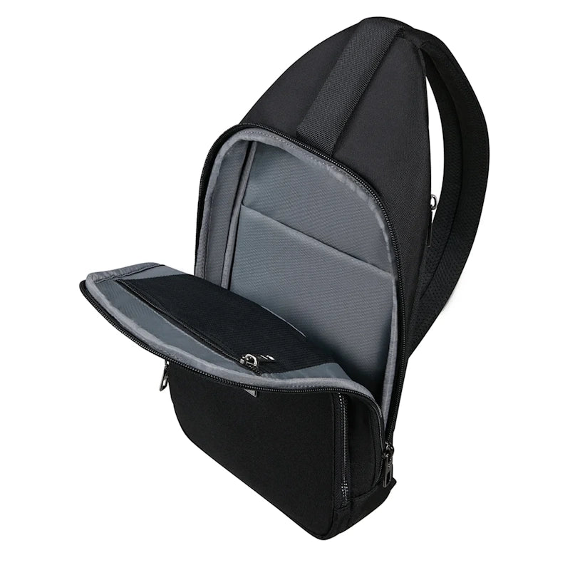 Samsonite Sacksquare Slingbag Black Samsonite 