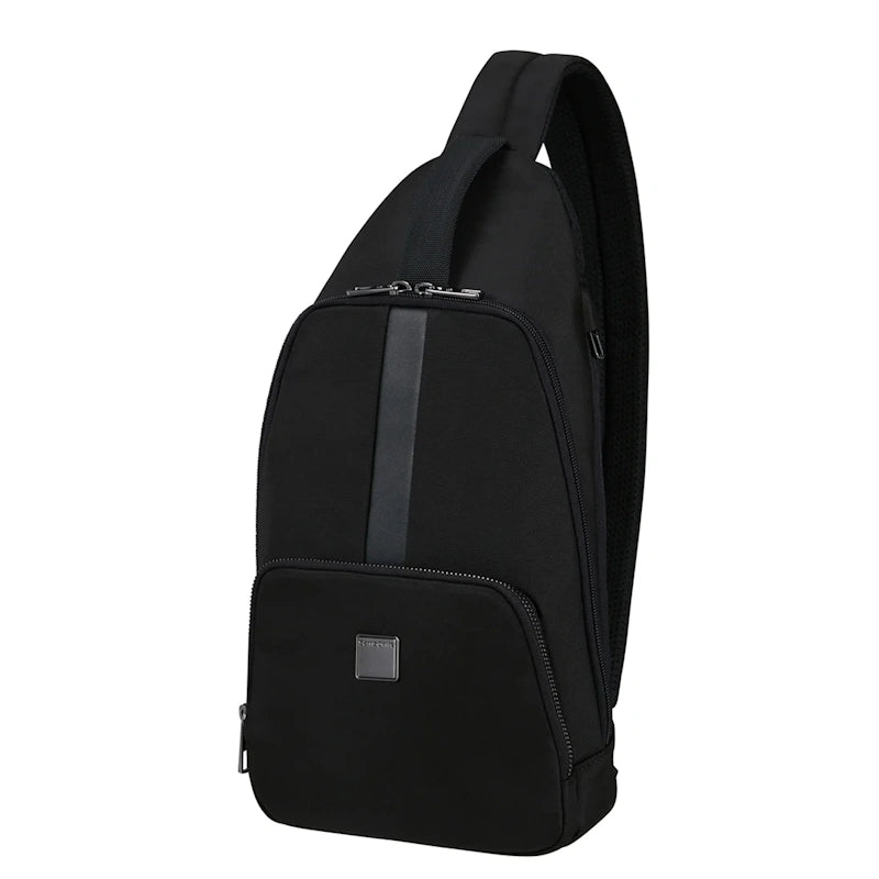 Samsonite Sacksquare Slingbag Black Samsonite 