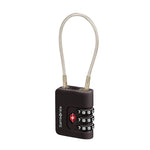 Samsonite TA Revolution Cablelock 3 Dial TSA Black Samsonite 