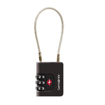 Samsonite TA Revolution Cablelock 3 Dial TSA Black Samsonite 