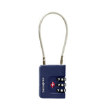 Samsonite TA Revolution Cablelock 3 Dial TSA Midnight Blue Samsonite 