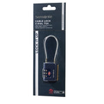 Samsonite TA Revolution Cablelock 3 Dial TSA Midnight Blue Samsonite 