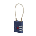 Samsonite TA Revolution Cablelock 3 Dial TSA Midnight Blue Samsonite 