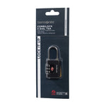 Samsonite TA Revolution Combilock 3 Dial TSA Black Samsonite 