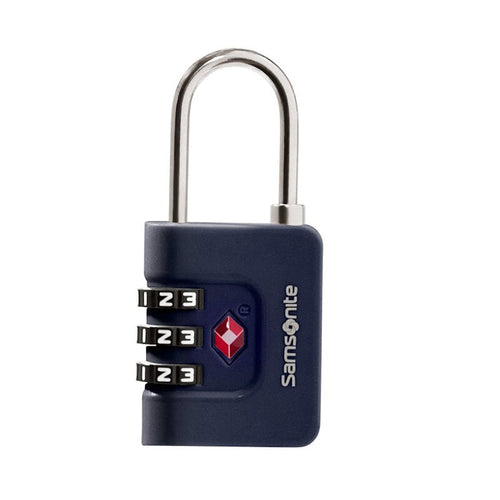Samsonite TA Revolution Combilock 3 Dial TSA Midnight Blue Samsonite 