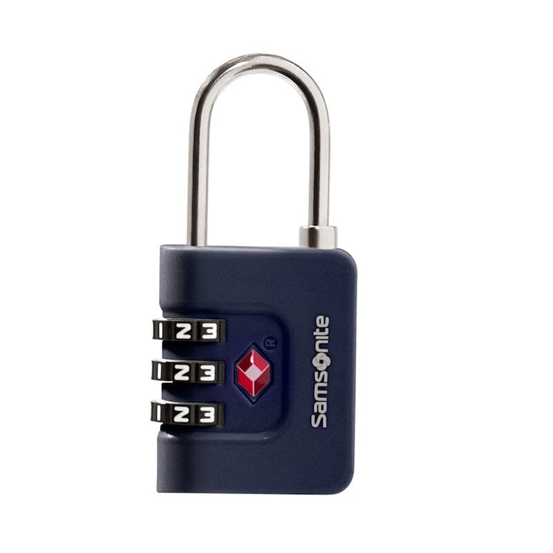 Samsonite TA Revolution Combilock 3 Dial TSA Midnight Blue Samsonite 