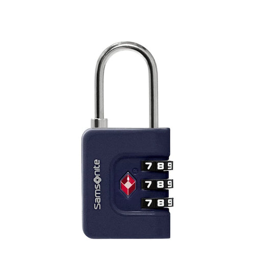 Samsonite TA Revolution Combilock 3 Dial TSA Midnight Blue Samsonite 
