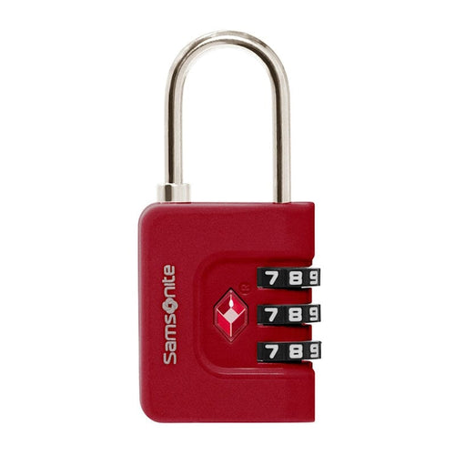 Samsonite TA Revolution Combilock 3 Dial TSA Red Samsonite 