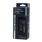Samsonite TA Revolution Luggage Strap/TSA Lock Black Samsonite 