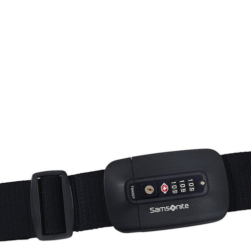 Samsonite TA Revolution Luggage Strap/TSA Lock Black Samsonite 