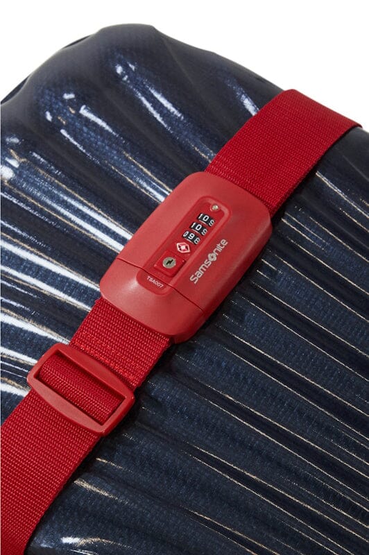 Samsonite TA Revolution Luggage Strap/TSA Lock Red Samsonite 
