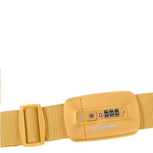 Samsonite TA Revolution Luggage Strap/TSA Lock Yellow Samsonite 