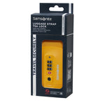 Samsonite TA Revolution Luggage Strap/TSA Lock Yellow Samsonite 