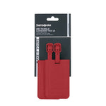 Samsonite TA Revolution Rectangle Luggage Tag (2x) Red Samsonite 