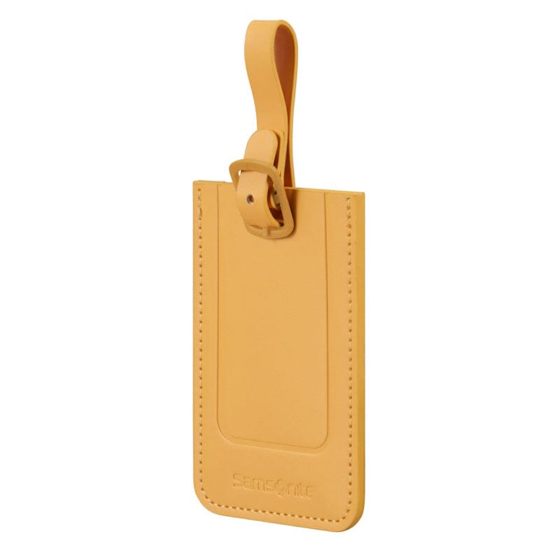 Samsonite TA Revolution Rectangle Luggage Tag (2x) Yellow Samsonite 