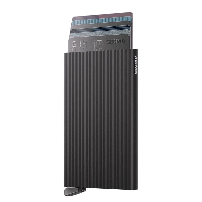 Secrid Cardprotector Fluted Black Secrid 