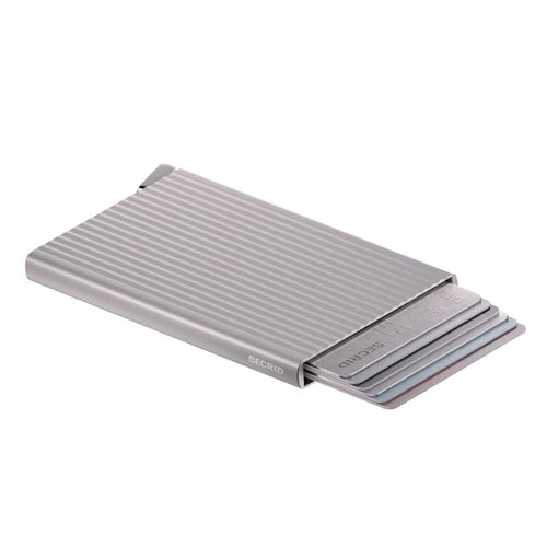 Secrid Cardprotector Fluted Silver Secrid 