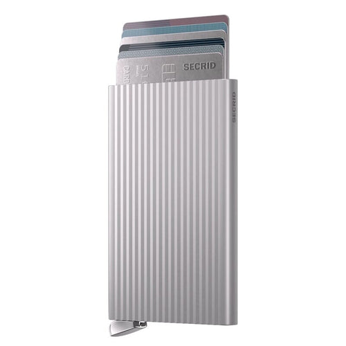Secrid Cardprotector Fluted Silver Secrid 