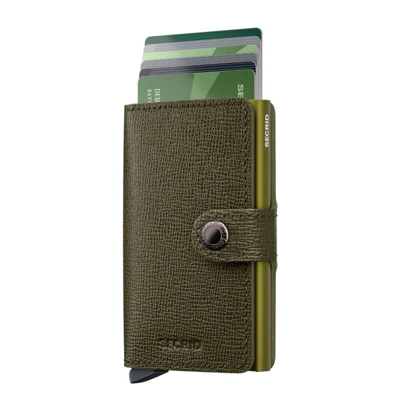 Secrid Mini Wallet Crisple Kelp Secrid 