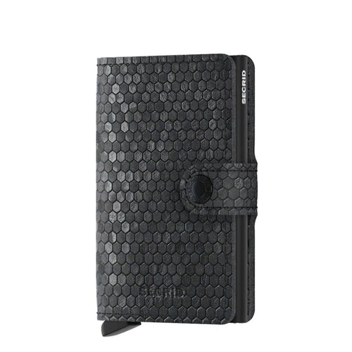 Secrid Mini Wallet Hexagon Black Secrid 