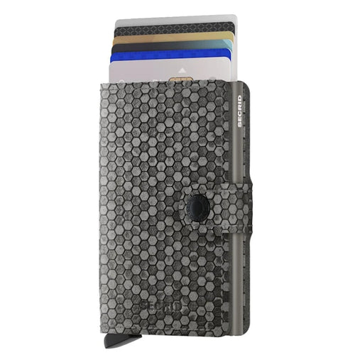 Secrid Mini Wallet Hexagon Grey Secrid 