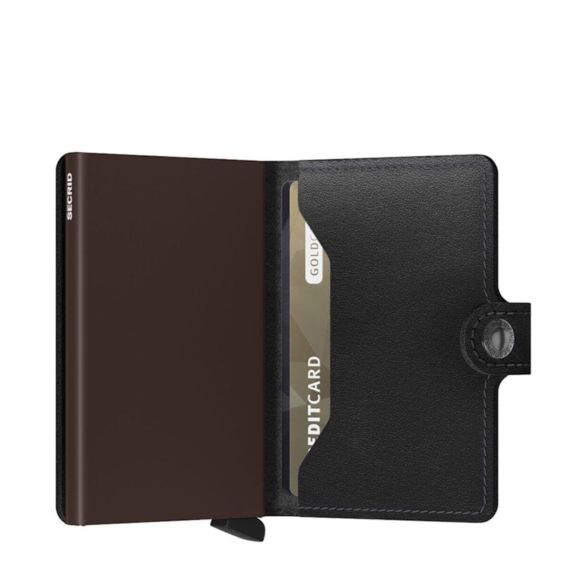 Secrid Mini Wallet Original Black Brown Secrid 