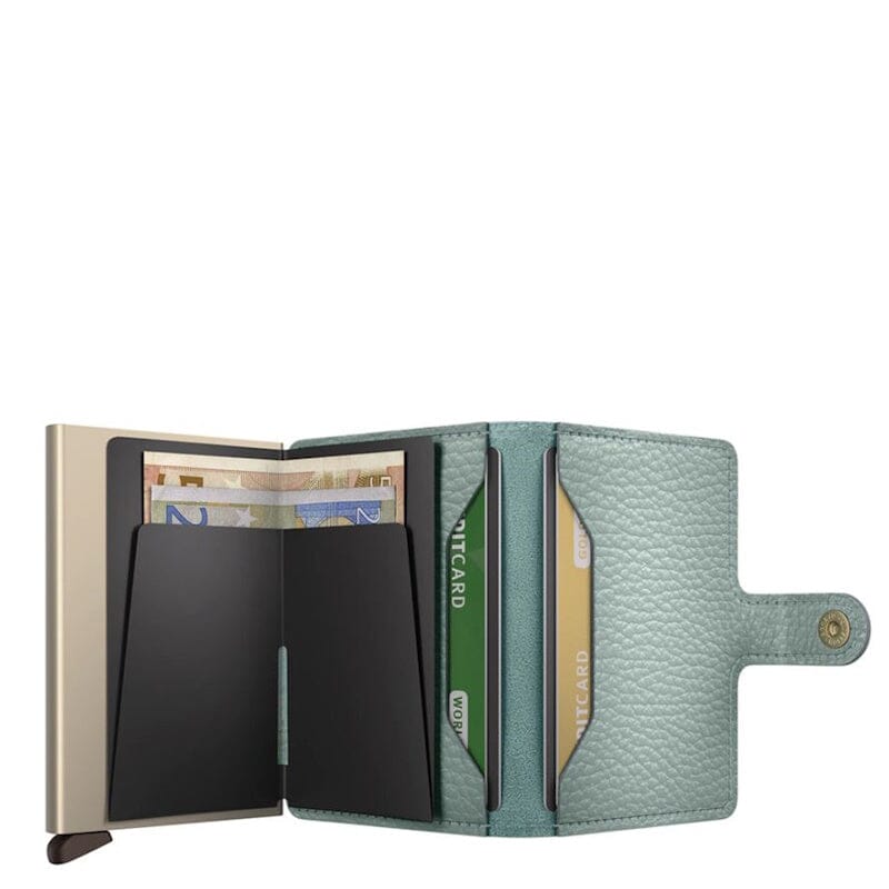 Secrid Mini Wallet Pebble Sea Green Secrid 