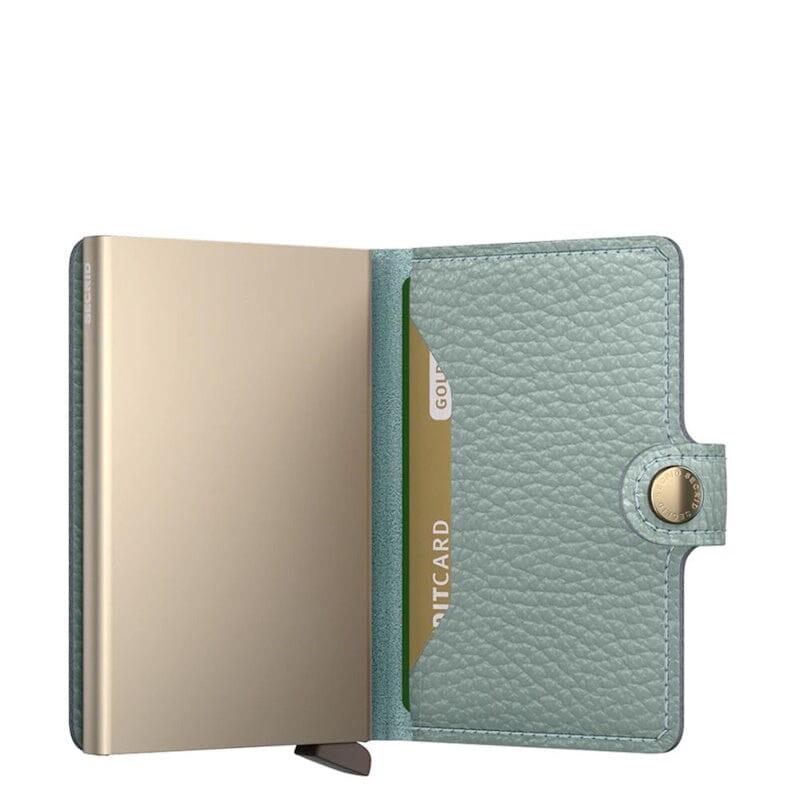 Secrid Mini Wallet Pebble Sea Green Secrid 