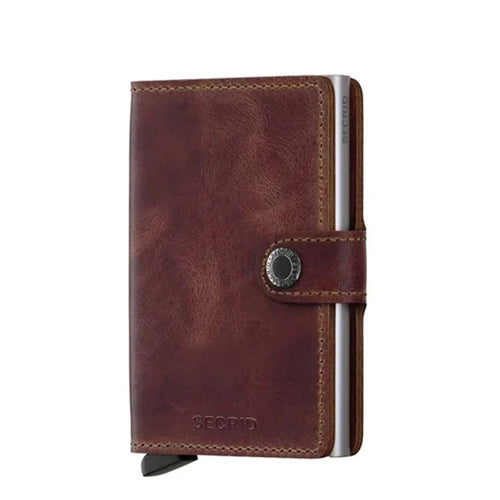 Secrid Mini Wallet Vintage Brown Secrid 