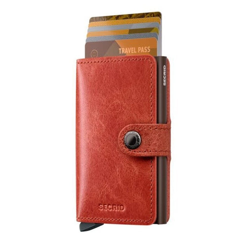 Secrid Mini Wallet Vintage Orange Secrid 