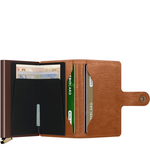 Secrid Premium Mini Wallet Emboss Lines Cognac Secrid 